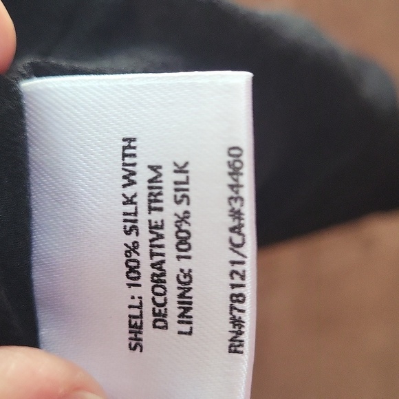 Eileen fisher crushed sequins tank top XL black silk - Picture 5 of 5